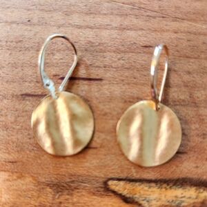 Marika Desert Gold Solid 14k Gold Earrings